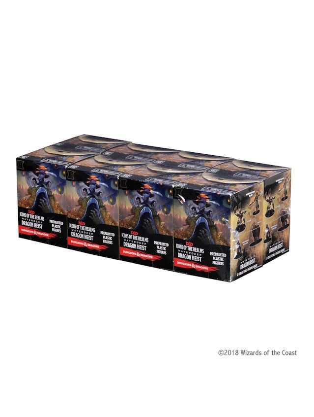 Dungeons & Dragons Icons Of The Realms Waterdeep Dragon Heist 8 ct. Booster Brick Dungeons & Dragons Icons Of The Realms Waterdeep Dragon Heist 8 ct. Booster Brick