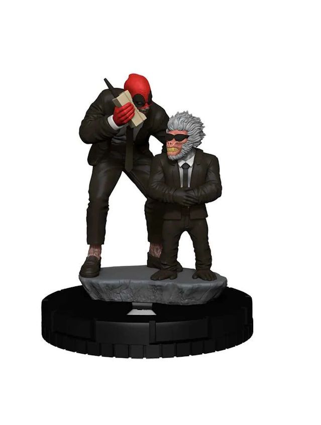 Marvel HeroClix Deadpool And Hit-Monkey Heist Pack Marvel HeroClix Deadpool And Hit-Monkey Heist Pack