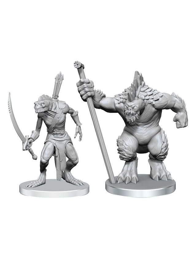Pathfinder Battles Deep Cuts Unpainted Miniatures Xulgath Skirmisher & Stoneliege (Wave 26) Pathfinder Battles Deep Cuts Unpainted Miniatures Xulgath Skirmisher & Stoneliege (Wave 26)