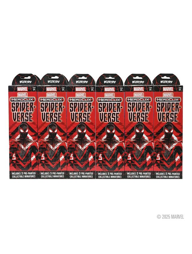 Marvel HeroClix Spider-Verse 10 ct. Booster Brick Marvel HeroClix Spider-Verse 10 ct. Booster Brick