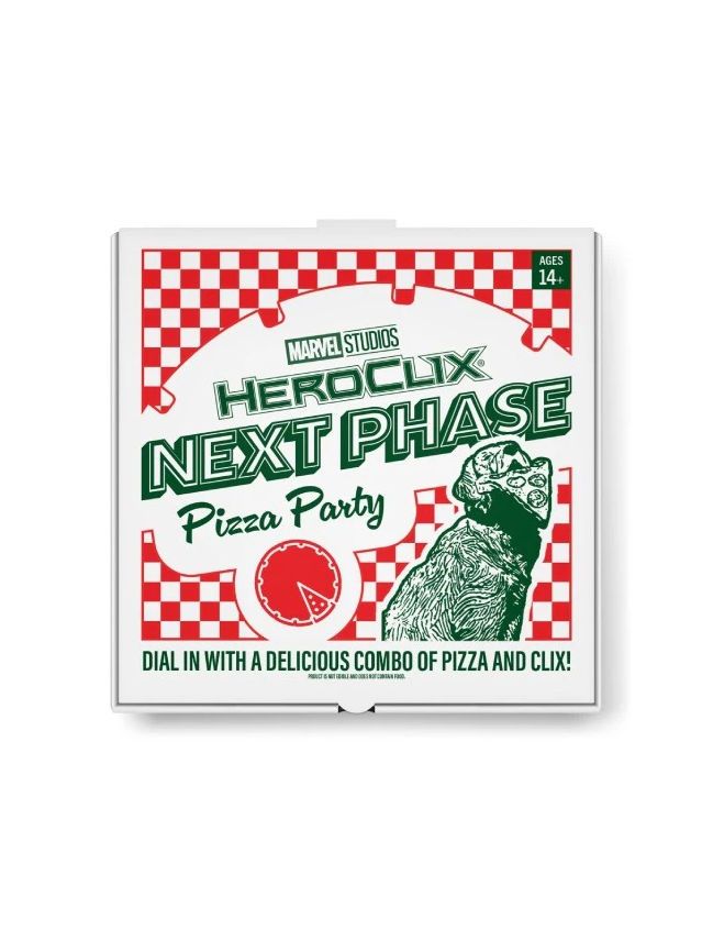 Marvel HeroClix Marvel Studios Next Phase Pizza Party (Hawkeye) Marvel HeroClix Marvel Studios Next Phase Pizza Party (Hawkeye)