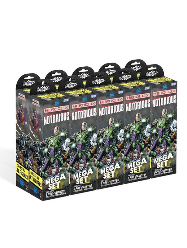 DC HeroClix Notorious 10 ct. Booster Brick