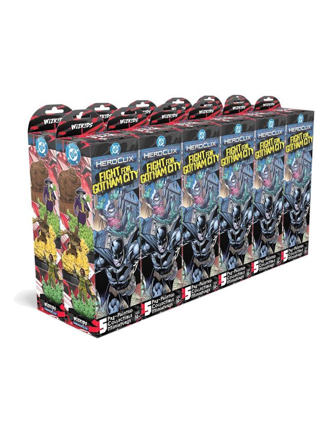 DC HeroClix Fight For Gotham City 12 ct. Booster Brick DC HeroClix Fight For Gotham City 12 ct. Booster Brick