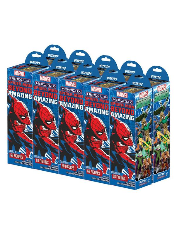 Marvel HeroClix Spider-Man Beyond Amazing 10 ct. Booster Brick