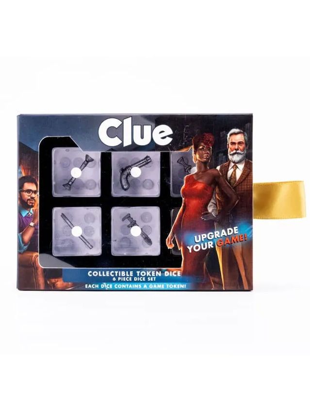 Cluedo Dice Set Token Weapons Cluedo Dice Set Token Weapons