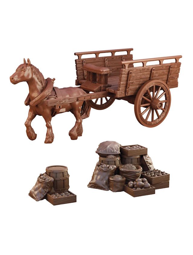 TerrainCrate Horse And Cart TerrainCrate Horse And Cart