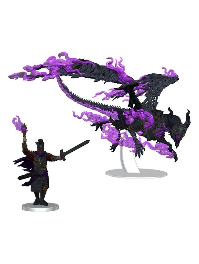 Dungeons & Dragons Icons Of The Realms Dragonlance Lord Soth On Greater Death Dragon