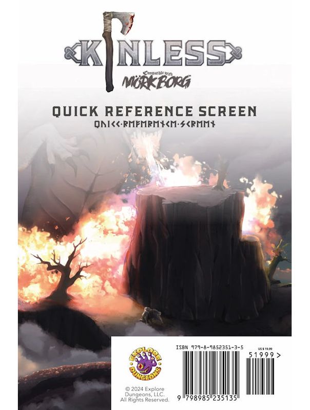 Kinless Player's Screen