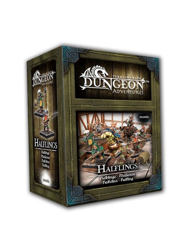 TerrainCrate Dungeon Adventures Halflings