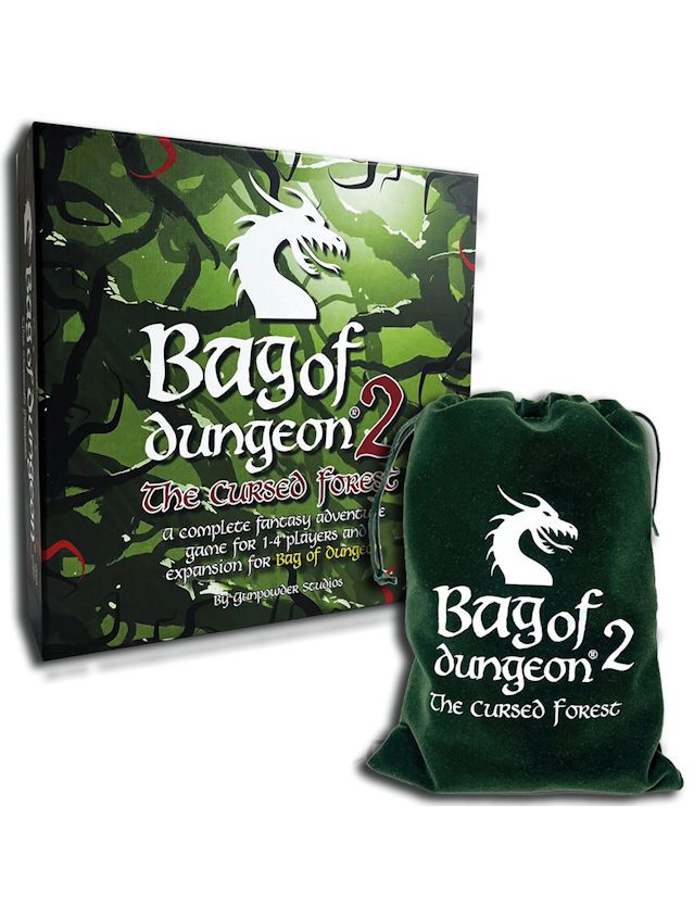 Bag Of Dungeon 2 The Cursed Forest Fantasy Board Game