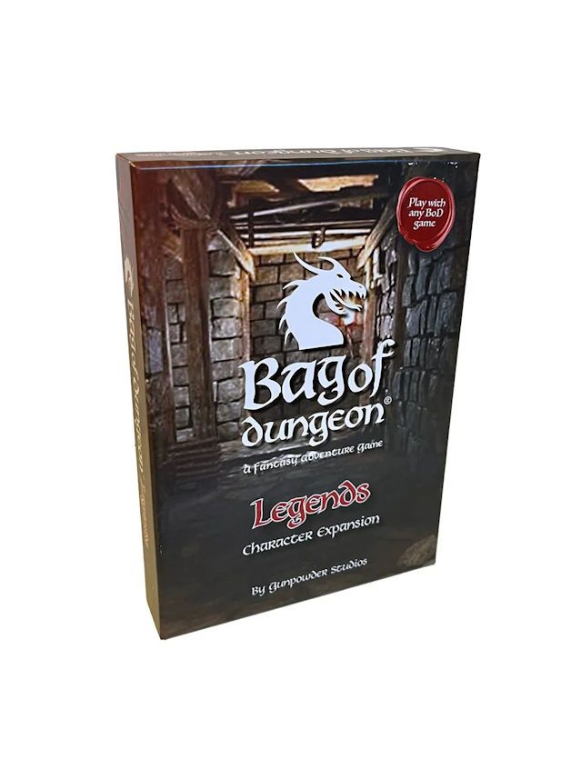 Bag Of Dungeon Legends Character Expansion Cards
