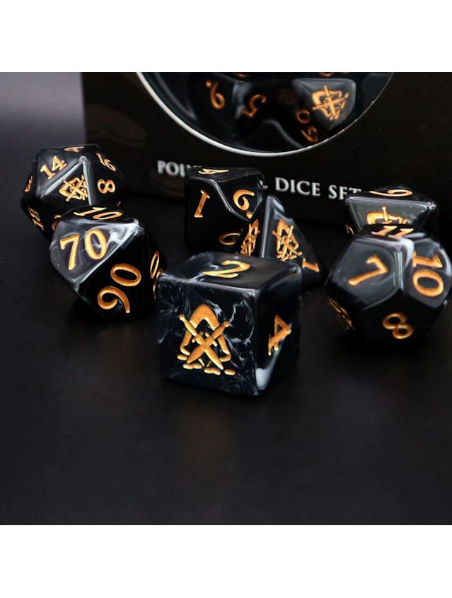 Dice Tomes Rogue Polyhedral Dice Set Dice Tomes Rogue Polyhedral Dice Set