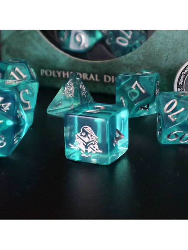 Dice Tomes Ooze Bane Polyhedral Dice Set