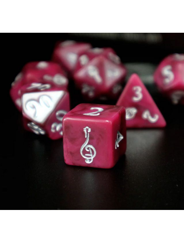 Dice Tomes Bard Polyhedral Dice Set