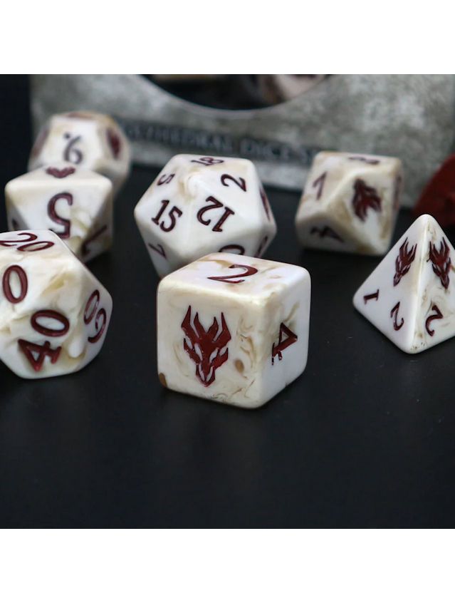 Dice Tomes Dragon's Bane Polyhedral Dice Set