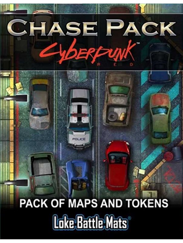 Books Of Battle Cyberpunk Red Chase Pack