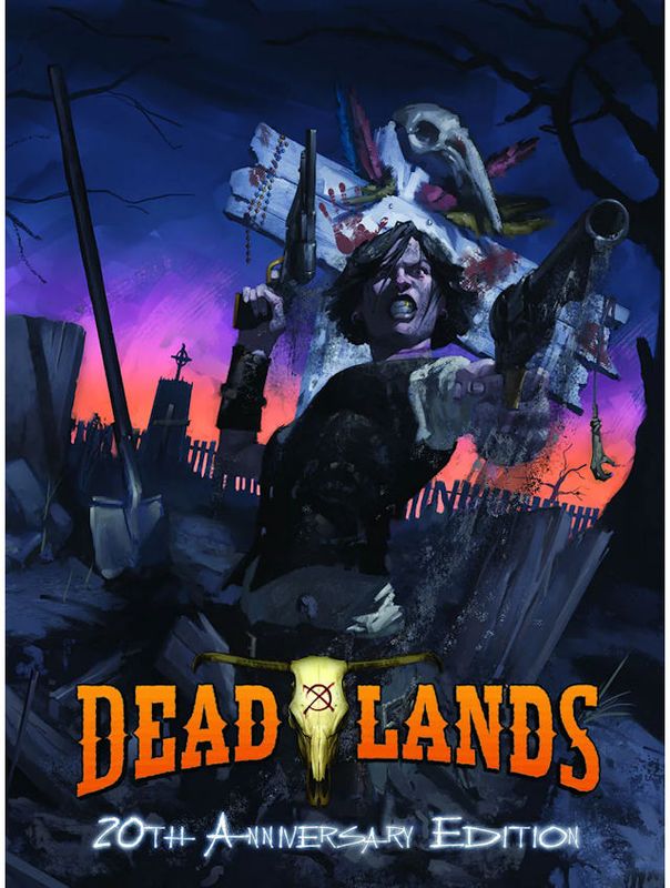 Savage Worlds Deadlands Classic 20th Anniversary Edition 2nd Printing (DINKED)