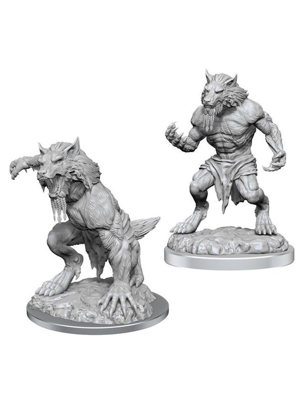Critical Role Unpainted Miniatures Fey Werewolves (Wave 3)