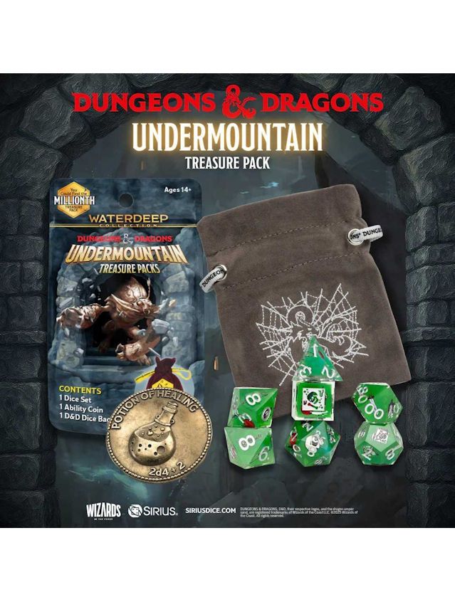 Dungeons & Dragons Undermountain Treasure Packs