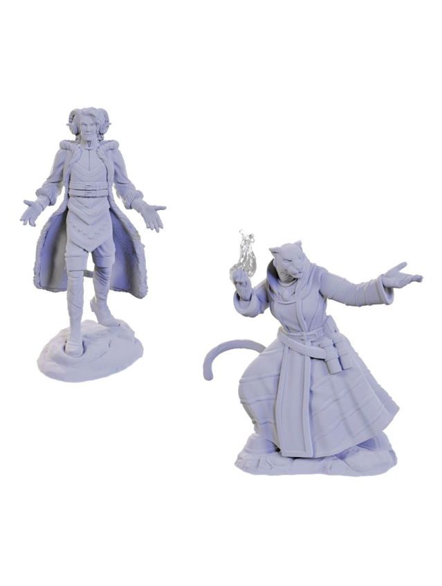 Critical Role Unpainted Miniatures Lucien Tavelle & Cree Deeproots (Wave 5)