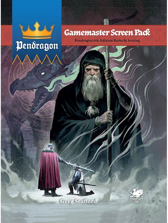 Pendragon 6th Edition RPG Gamemaster Screen Pack Pendragon 6th Edition RPG Gamemaster Screen Pack