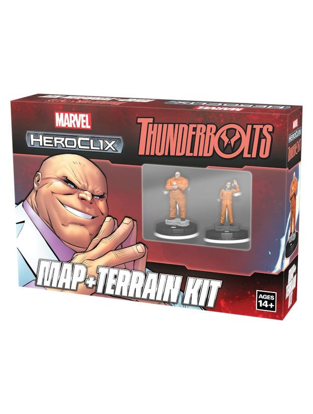 Marvel HeroClix Thunderbolts Map And Terrain Kit