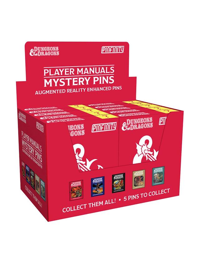 Dungeons & Dragons Pins Blind Box Mystery Mystery Player Manuel Pins