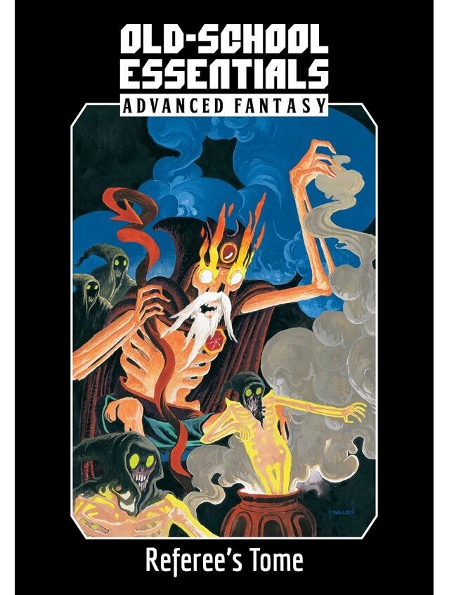 Old-School Essentials Advanced Fantasy Referee's Tome (DINKED)