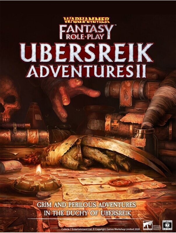 Warhammer Fantasy Roleplay RPG Ubersreik Adventures II (DINKED)