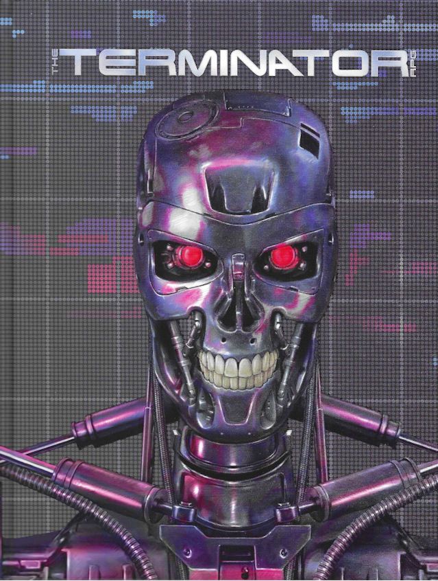 The Terminator RPG Core Rulebook 40th Anniversary Print (DINKED)