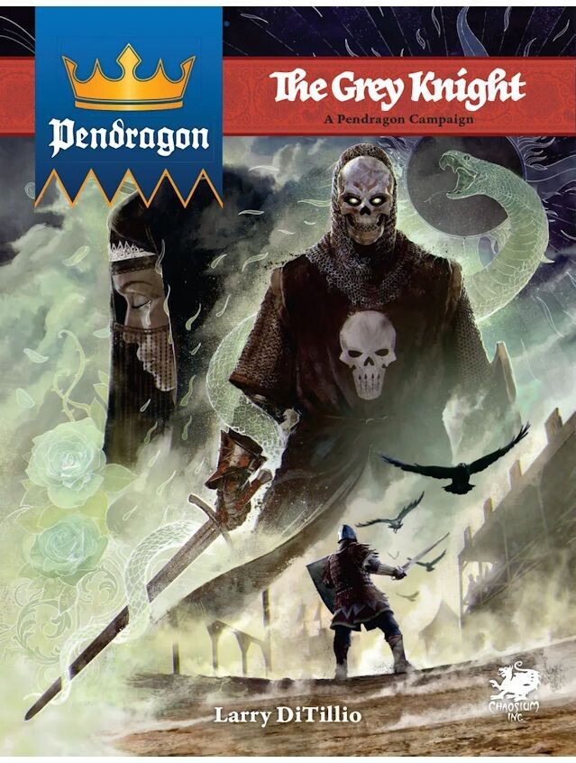 Pendragon 6th Edition RPG The Grey Knight Campaign Book (DINKED)