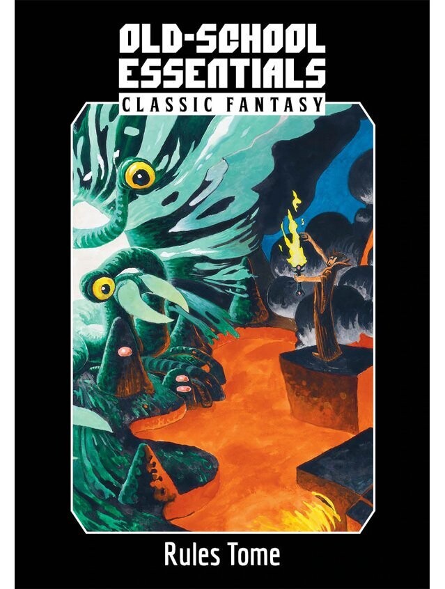 Old-School Essentials Classic Fantasy Rules Tome (DINKED)