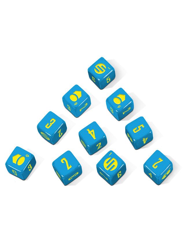 Invincible Superhero Roleplaying Dice Set Invincible Superhero Roleplaying Dice Set
