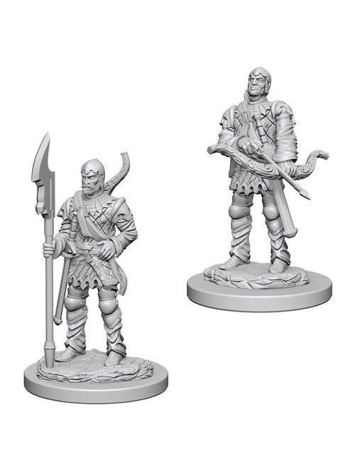 Pathfinder Battles Deep Cuts Unpainted Miniatures Town Guards (Wave 4)