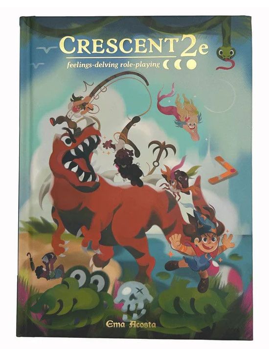 Crescent 2E Feelings Delving Roleplaying Core Rules