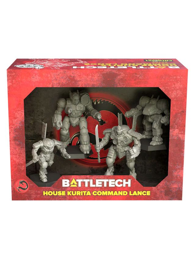 Battletech House Kurita Command Lance Force Pack