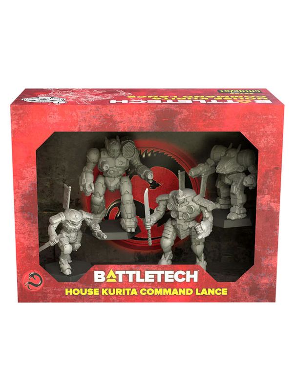 Battletech House Kurita Command Lance Force Pack
