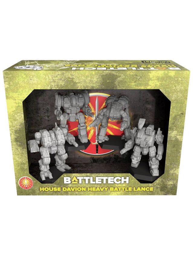 Battletech House Davion Heavy Battle Lance