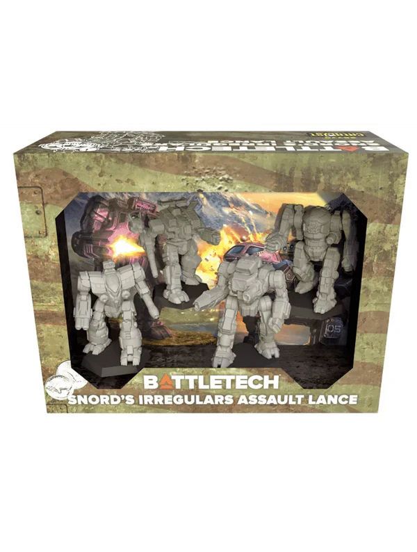Battletech Snord's Irregulars Assault Lance