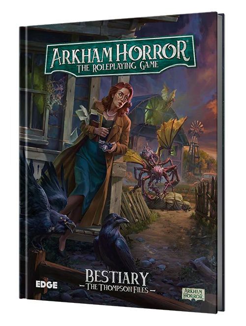 Arkham Horror Roleplaying Game Bestiary The Thompson Files
