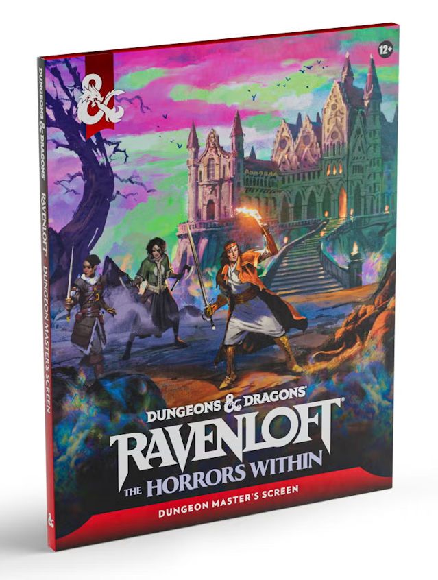 Dungeons & Dragons Ravenloft The Horrors Within Dungeon Masters Screen