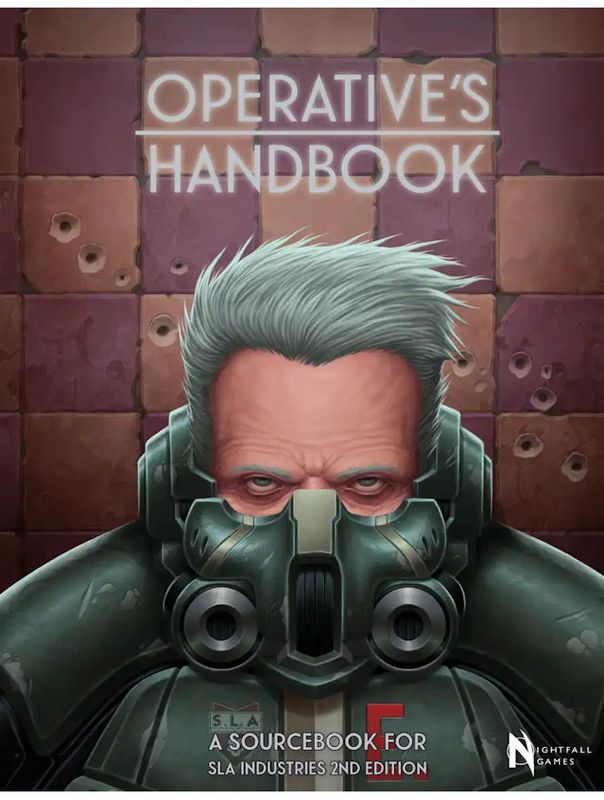 SLA Industries 2nd Edition RPG Operative’s Handbook