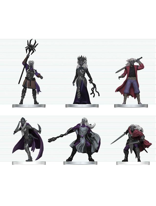 Dungeons & Dragons Icons Of The Realms Drow Warband
