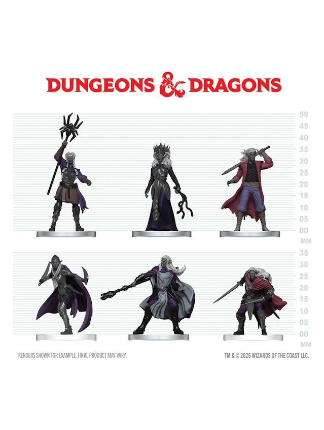 Dungeons & Dragons Icons Of The Realms Drow Warband Dungeons & Dragons Icons Of The Realms Drow Warband
