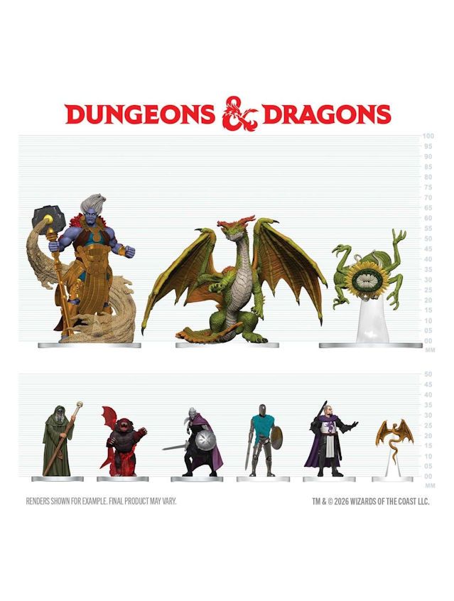 Dungeons & Dragons Icons Of The Realms Adventures In Faerûn 10 ct.  Booster Brick