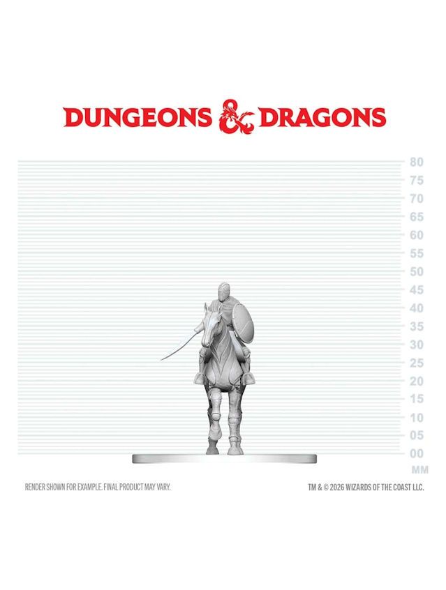 Dungeons & Dragons Nolzur's Marvelous Miniatures Nimblewright Steed With Rider Dungeons & Dragons Nolzur's Marvelous Miniatures Nimblewright Steed With Rider