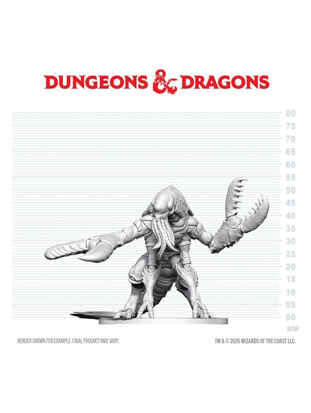 Dungeons & Dragons Nolzur's Marvelous Miniatures Chuul