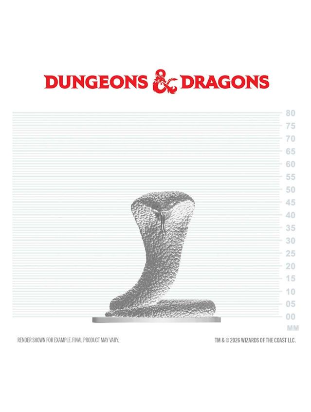 Dungeons & Dragons Nolzur's Marvelous Miniatures Polar Serpent