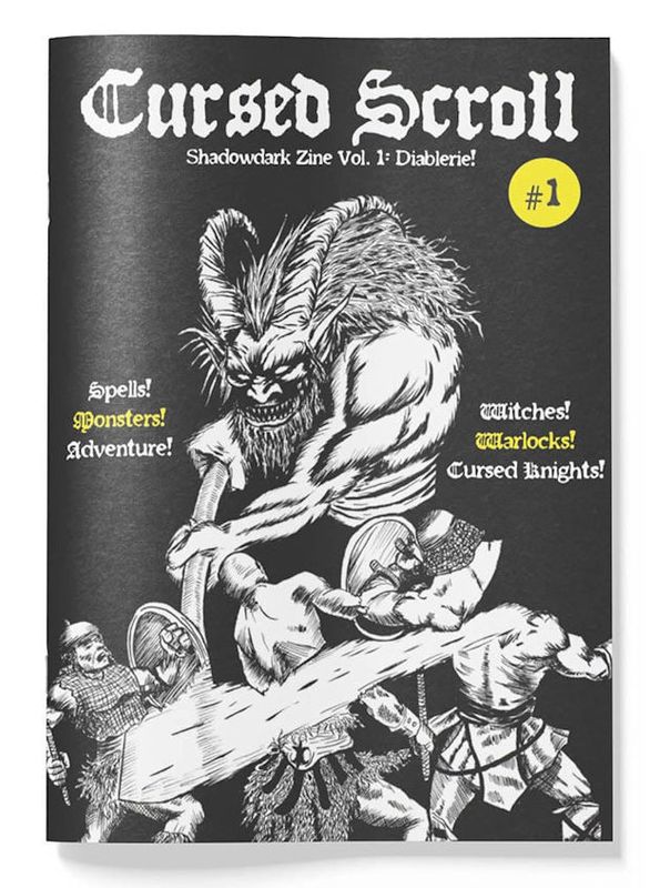 Shadowdark RPG Cursed Scroll Zine Vol. 1 Diablerie!