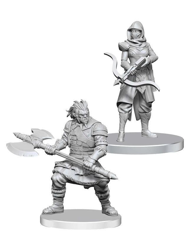 Dungeons & Dragons Nolzur's Marvelous Miniatures Assassin & Berserker (Wave 28) Dungeons & Dragons Nolzur's Marvelous Miniatures Assassin & Berserker (Wave 28)